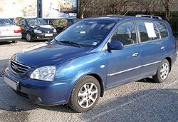2003 Kia Carens (Europe)